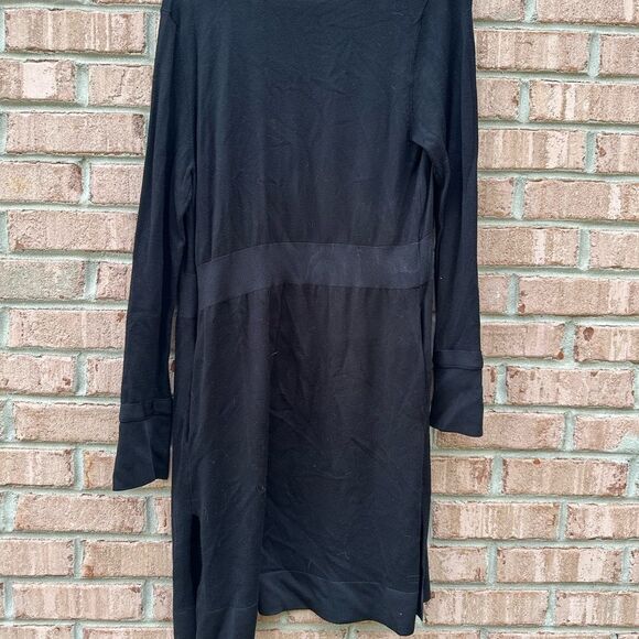 WHBM 3/4 Length Black Open Front Cardigan - Picture 10 of 10